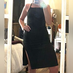 Black Midi dress